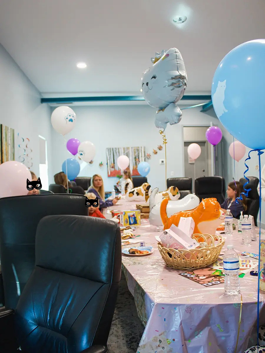 Cat Themed Birthday Party